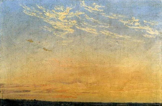 Caspar David Friedrich Evening china oil painting image